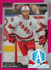 2020-21 O-Pee-Chee Platinum Matte Pink #51 Jaccob Slavin
